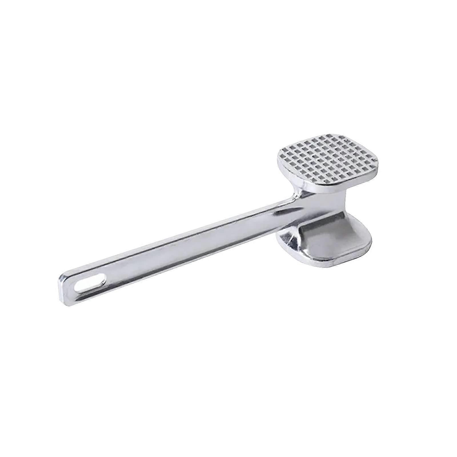 Meat Tenderizer Mallet DualSurface Heavy Duty Aluminum Tool for Steak and Chicken with Ergonomic Handle