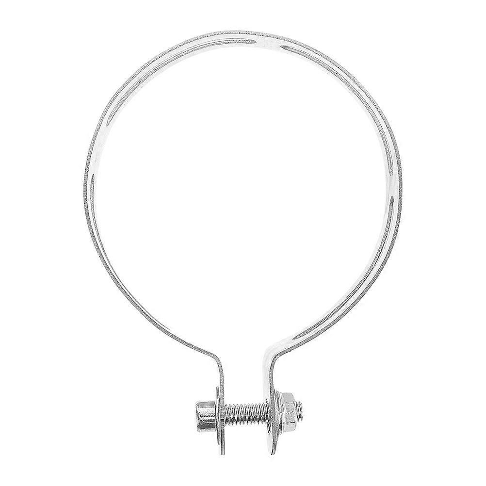 Silver Motorcycle Exhaust Bracket for Maintenance 1 Piece