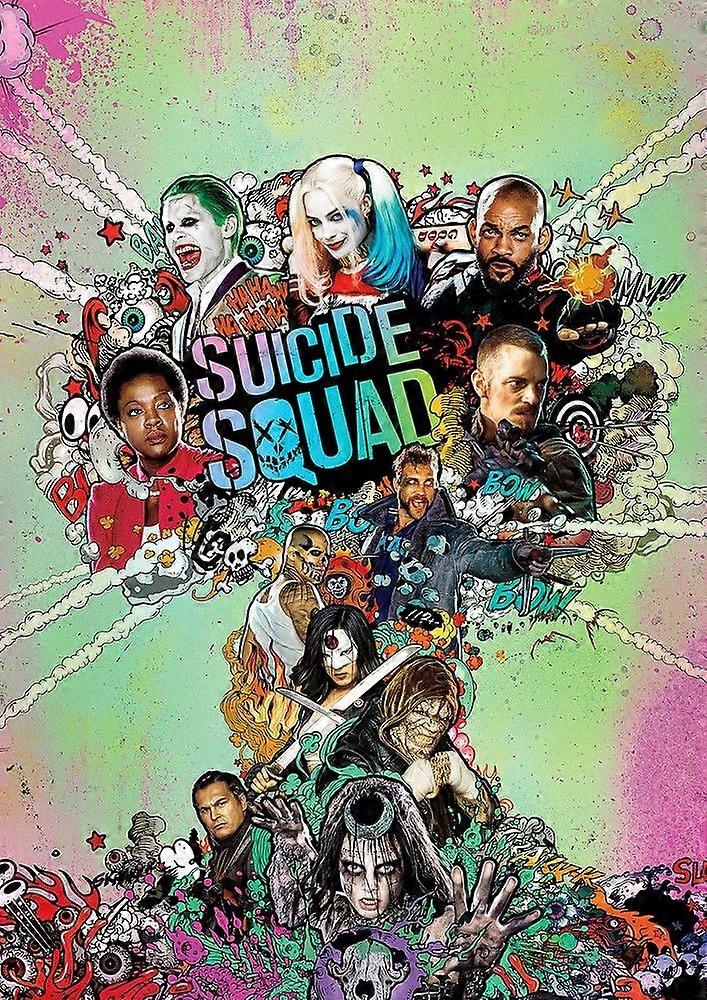 Suicide Squad (2016)Stress Reliever Jigsaw Puzzle EB 4458