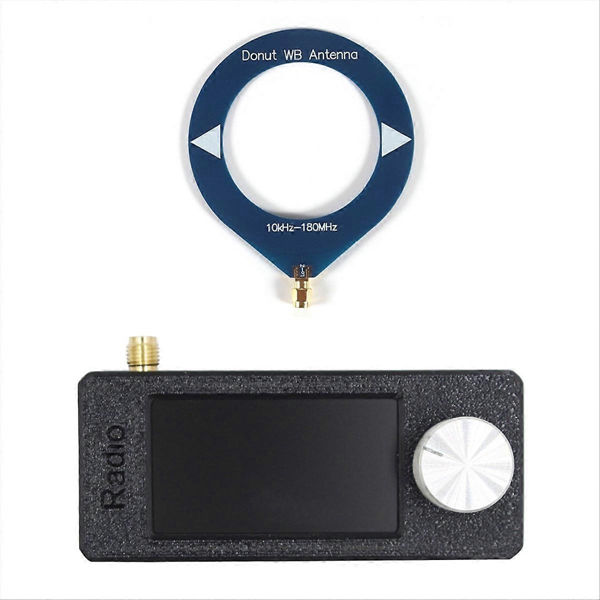 SI4732 10-180Mhz SMA Interface Mini Loop Antenna Pocket Size Radio