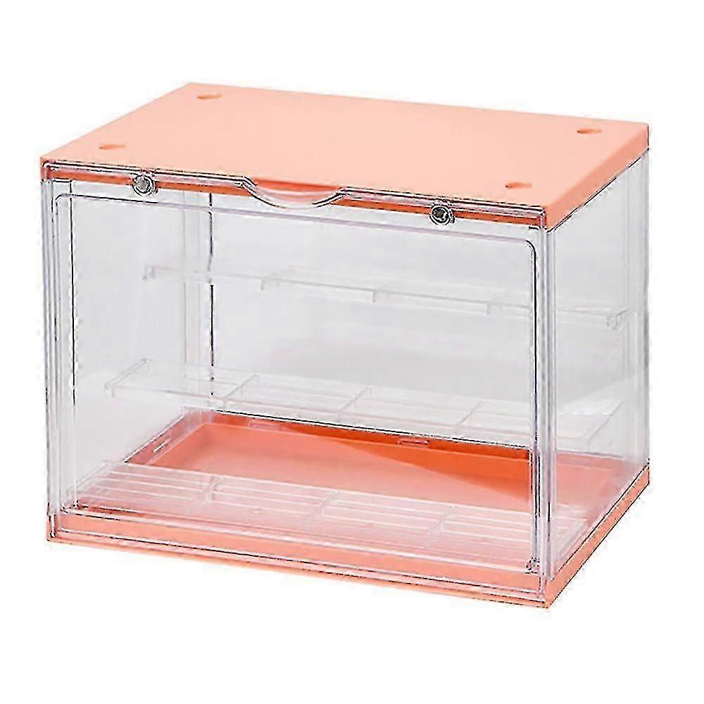 Display Box Model Dustproof Organizer Action Figures Storage Box E