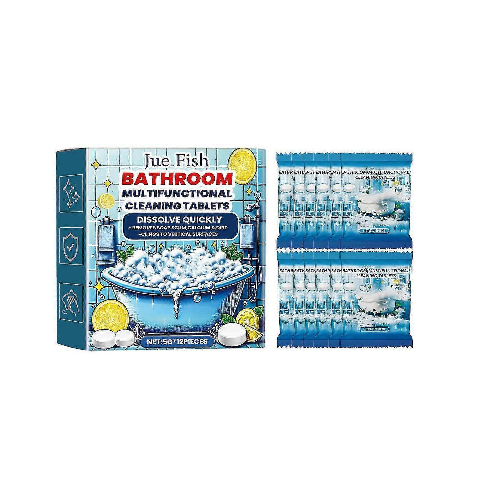 bathroom cleansing effervescent tablets contain sodium bicarbonate and citric acid
