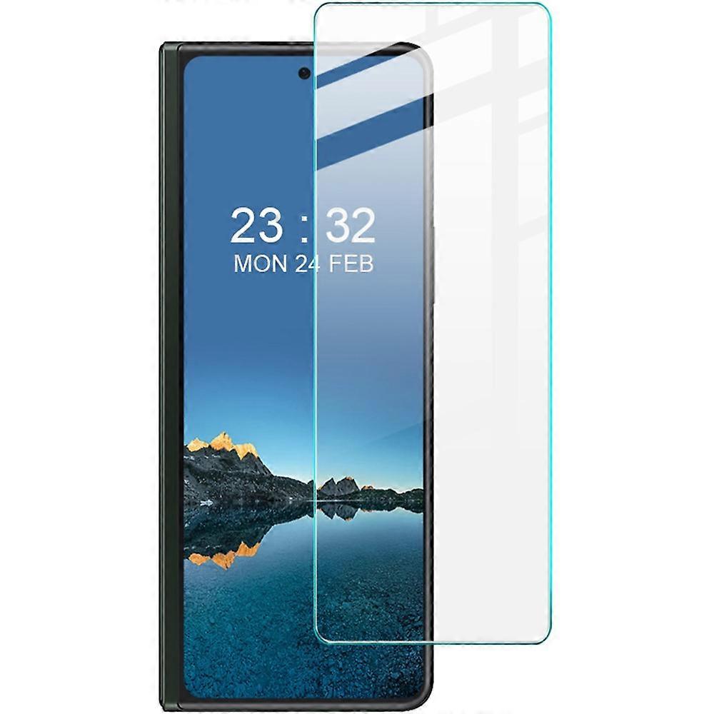 Samsung Galaxy Z Fold5 5G / Z Fold4 5Gスクリーンプロテクター強化ガラスフィルム(縮小版)に対応したIMAK Hシリーズ
