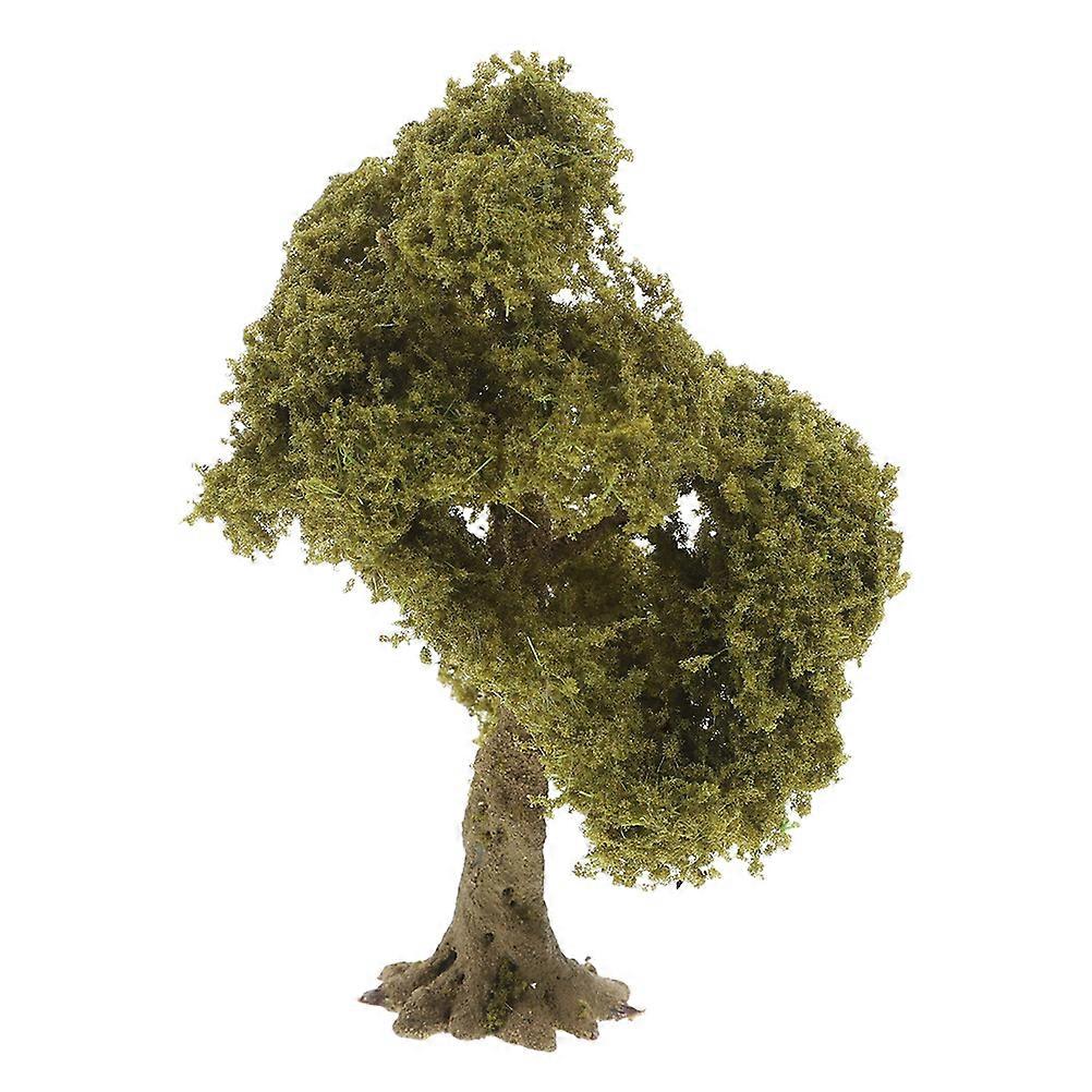 Green Plastic Miniature Landscape Tree for Sand Table Model
