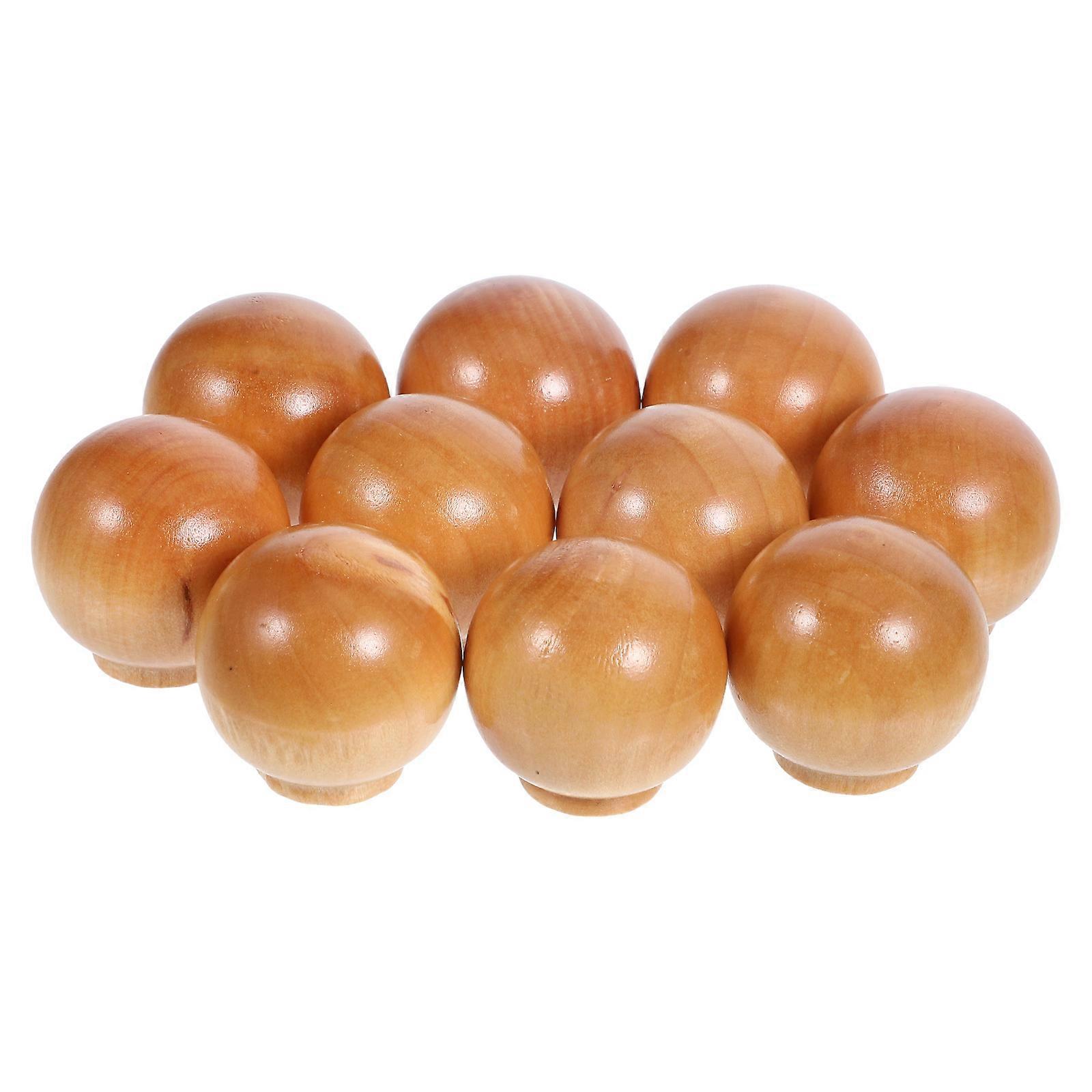 Creative Wood Cabinet Knobs for Outdoor Use 10Pcs Wardrobe Door Handles