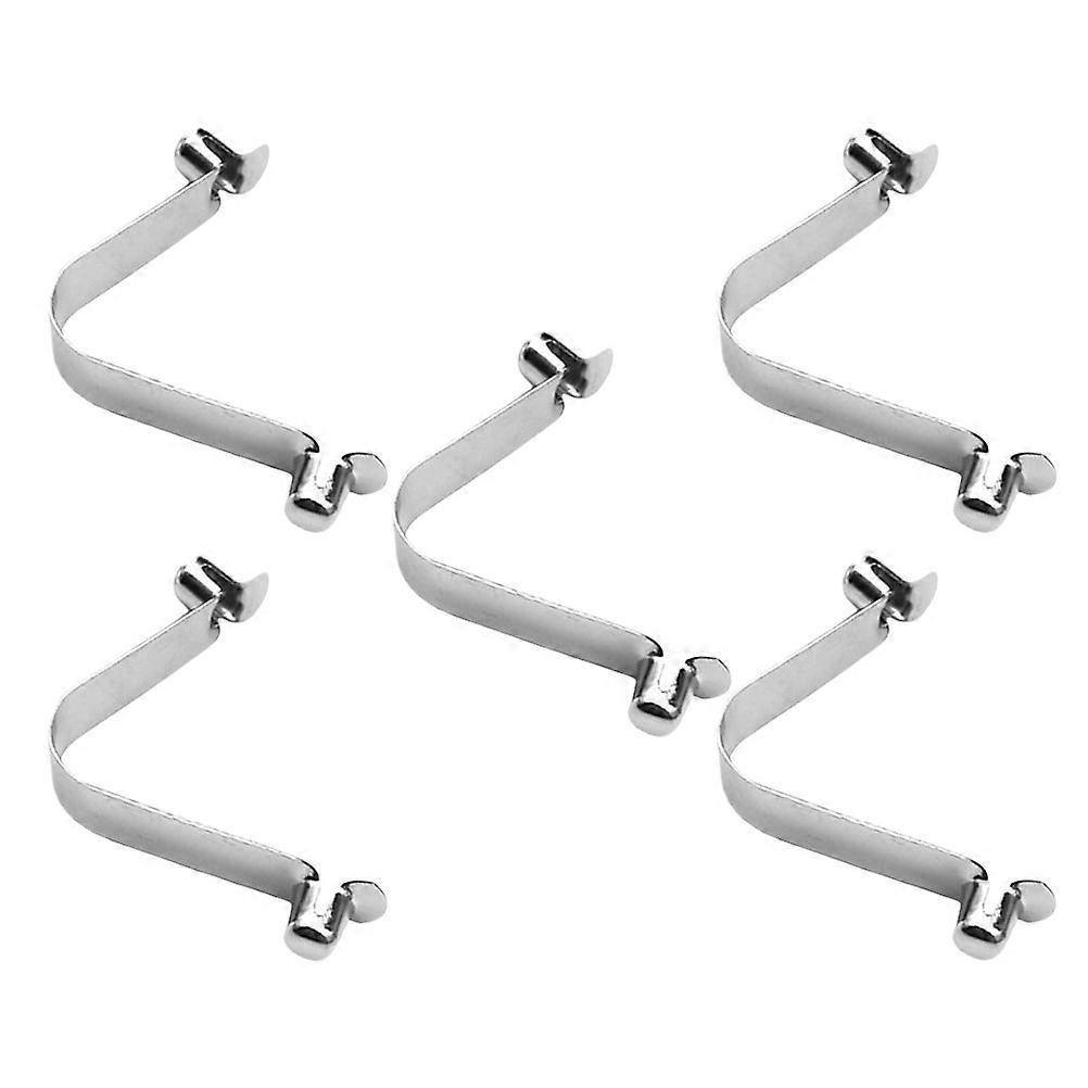 Pool Clasp Spring Clips Stainless Steel for Stable Connection 10Pcs