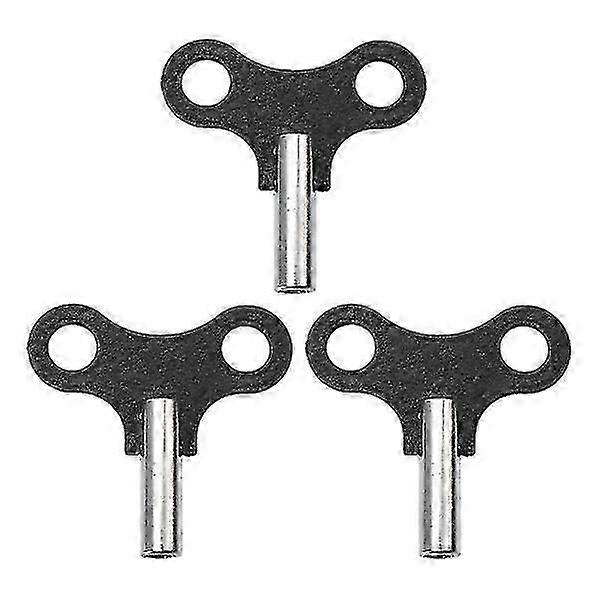 3 Pcs Metal Wall Clock Universal Wind Clock Keys Antique Clock Winding Key Household Clockwork Key