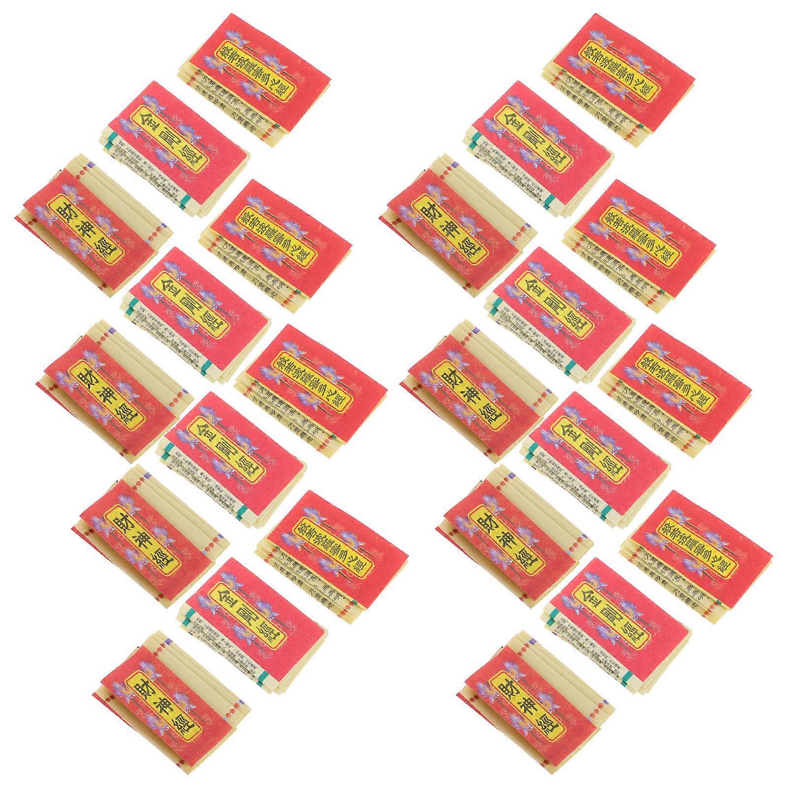 Tiny Spiritual Ornament Micro Scripture Decor for Decoration 30Pcs