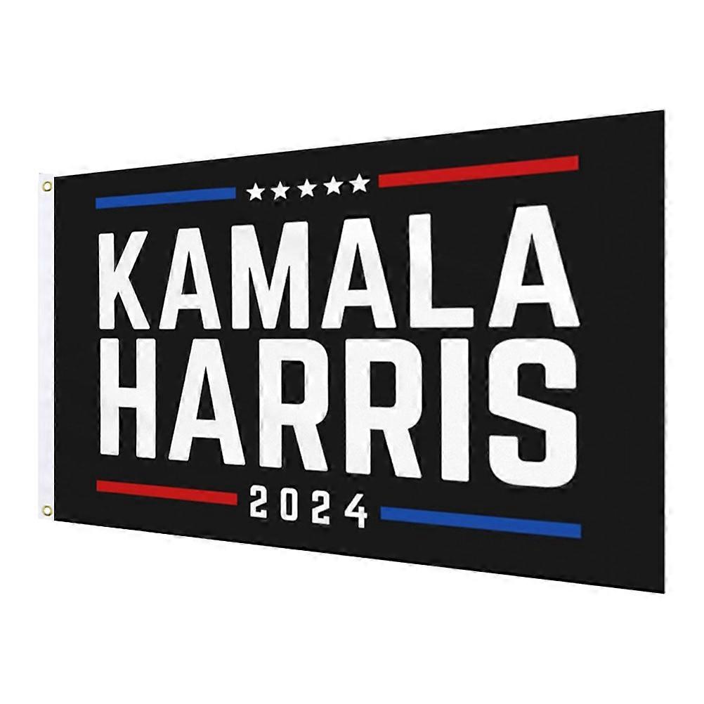 President Flag Election Flag for Decoration Black Polyester Banner