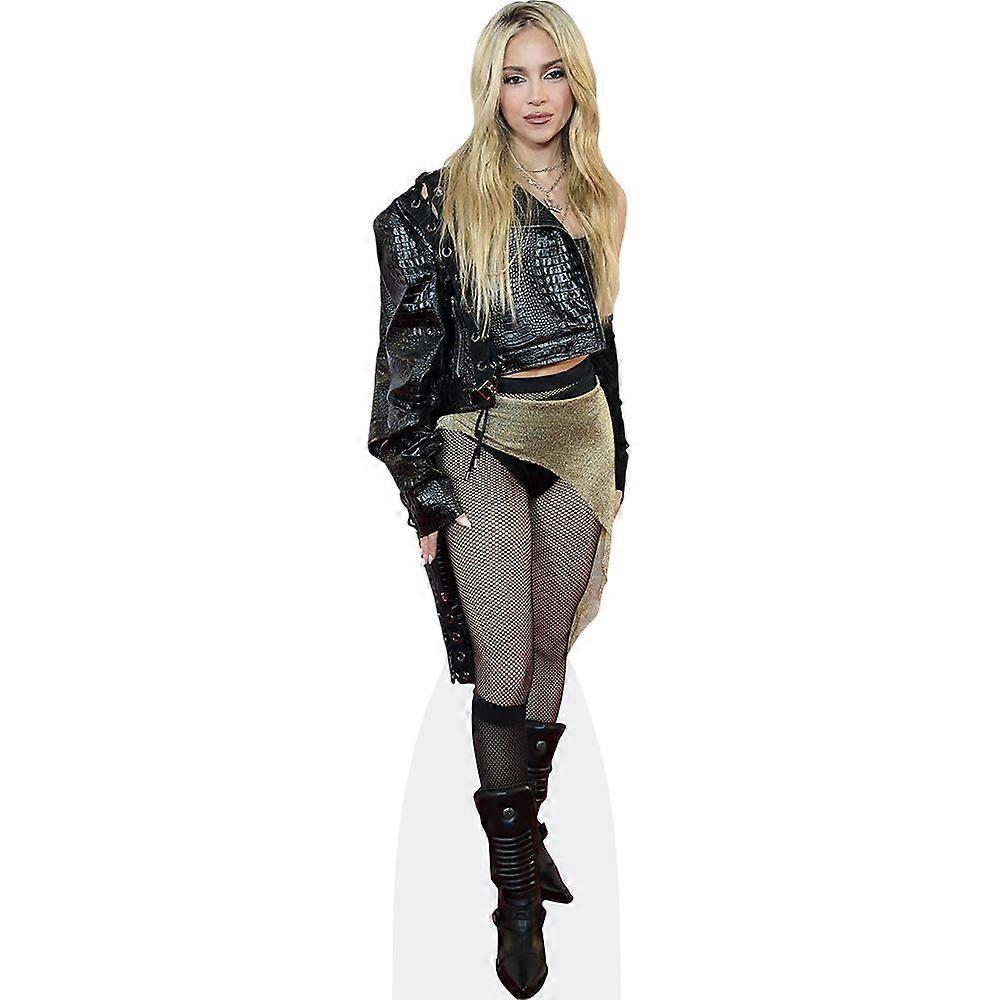 Ana Mena Rojas (Leather Jacket) Cardboard Cutout (lifesize OR mini size). Standee. Stand Up.