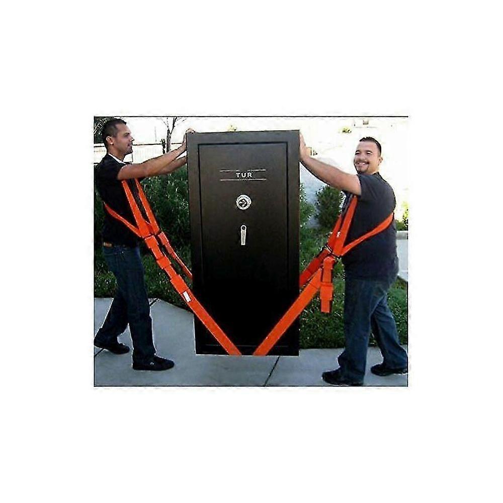 Two-Person Shoulder Lifting and Moving System with Straps and Harnesses