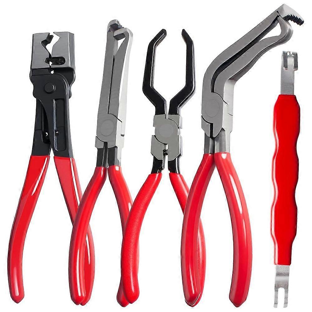 5pc Electrical Disconnect Pliers for Car,Electrical Plug Connector Disconnect Tool Connector Separat