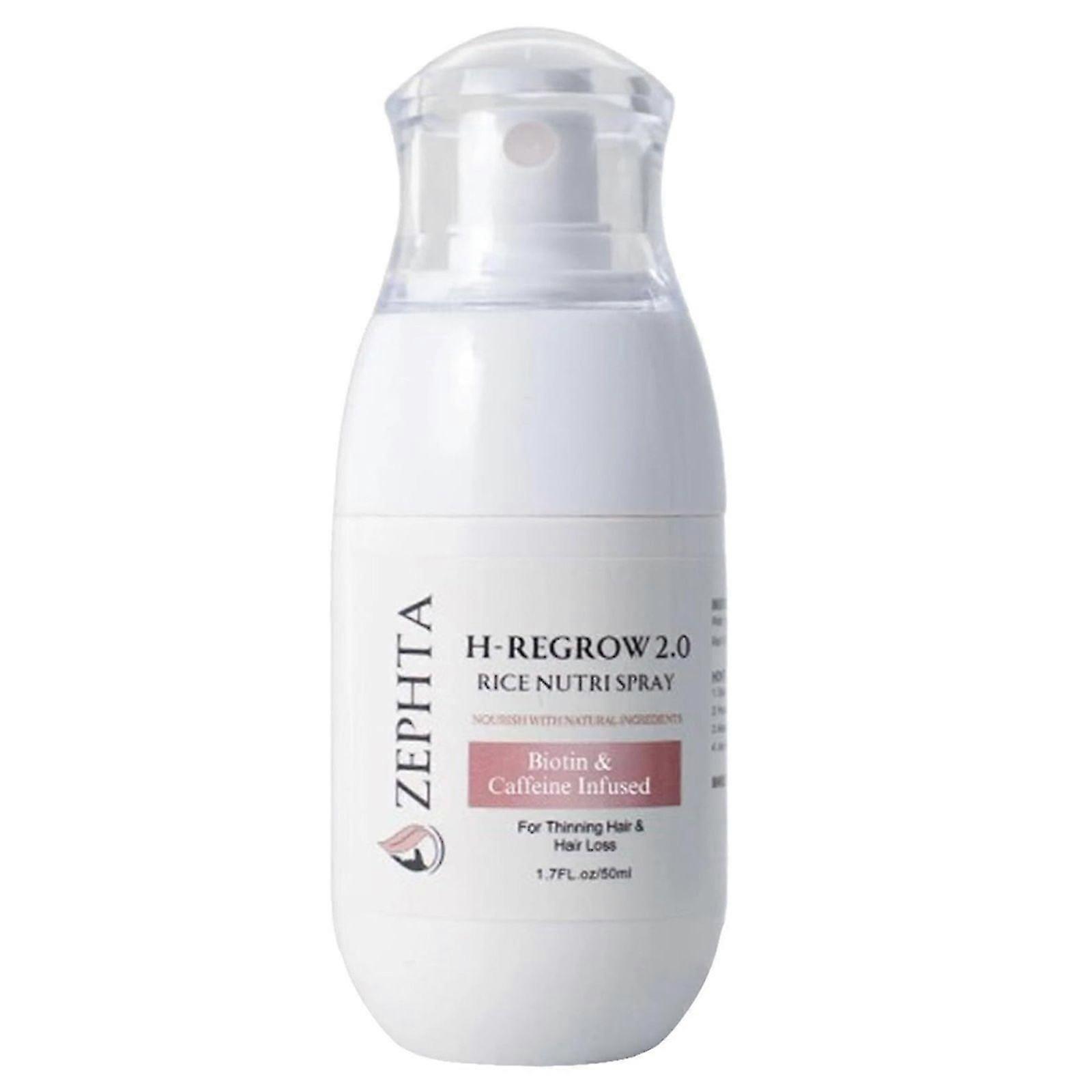 Zephta H-Regrow 2.0 - Zephta Håråterväxt Ris Närande Spray 50ML