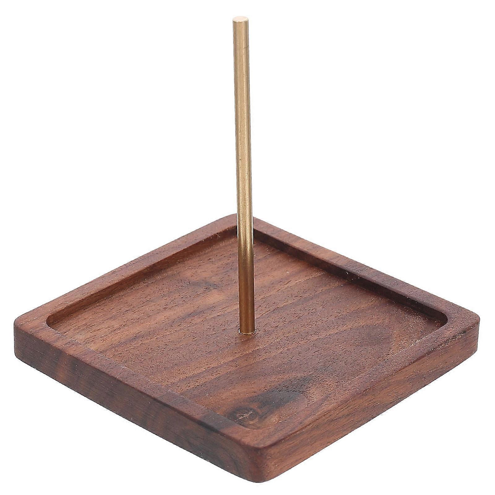 Household Thread Holder Wooden Spool Rack for Sewing Thread 4Pcs