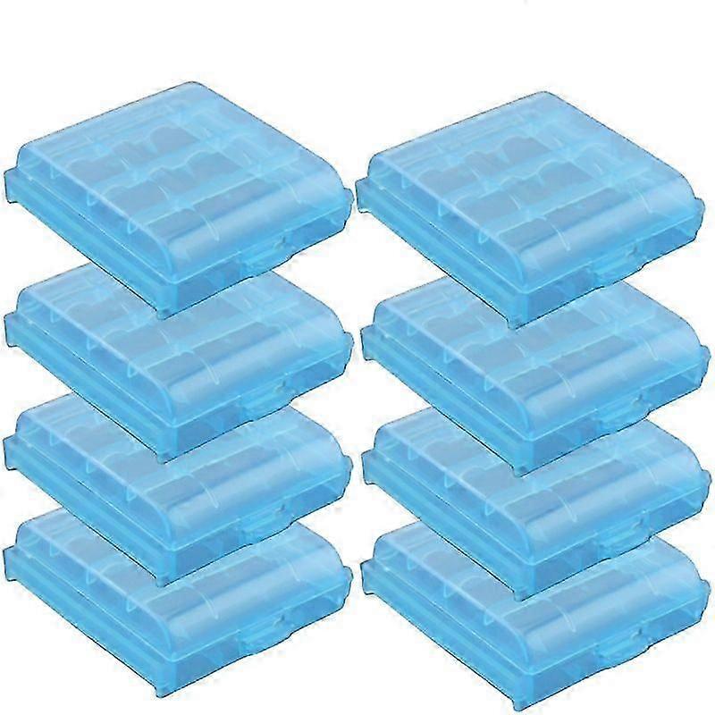 Hard Plastic Case Holder Storage Box Cover for Rechargeable AA AAA Batteries