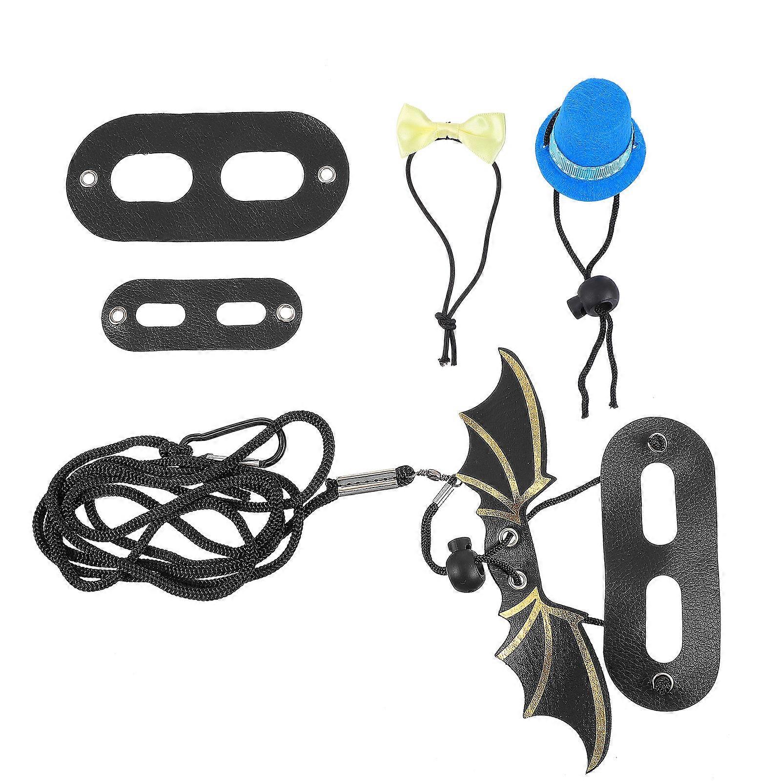 Pet Lizard Decorative Hat Harness for Holiday Use 1Set Costume