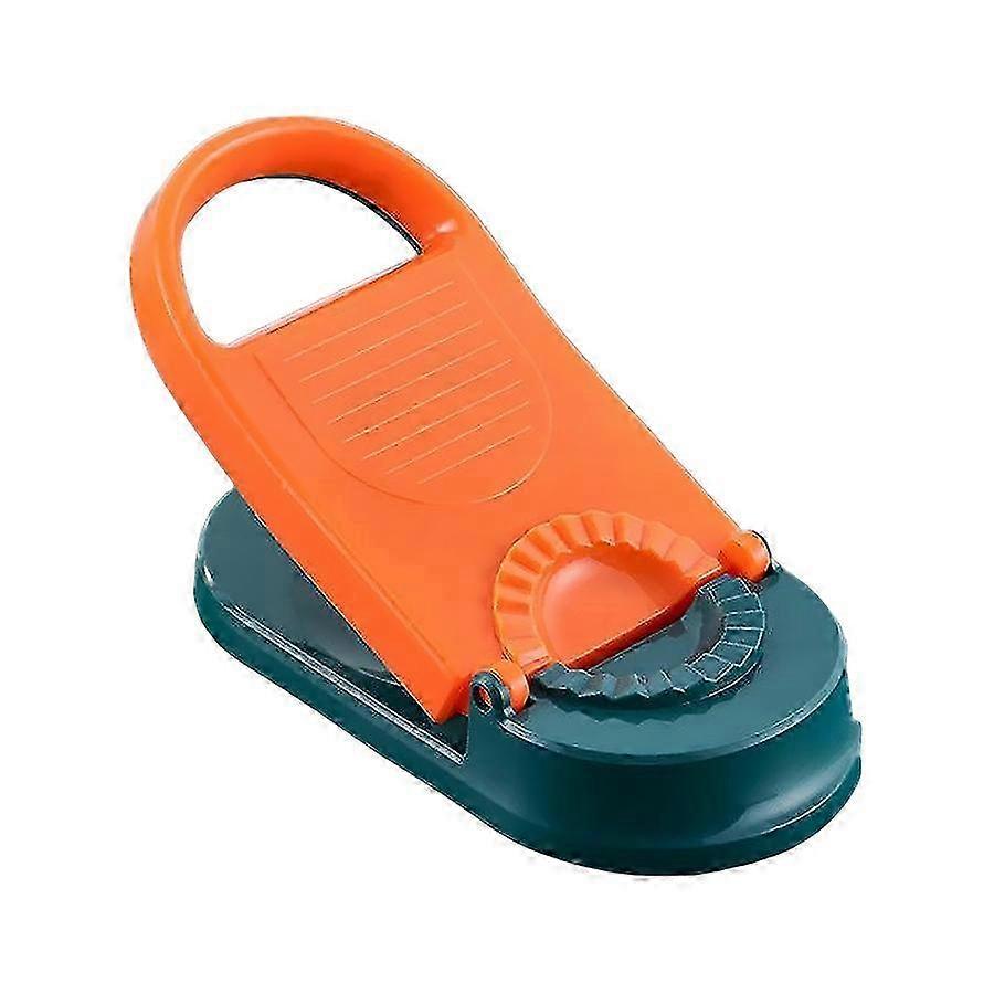 26-27 Dumpling Pastry Maker and Press Tool, Orange for Kitchen