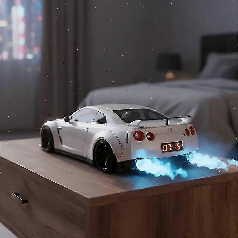 Hypercar Alarm Clock Realistic Engine & Light Effects