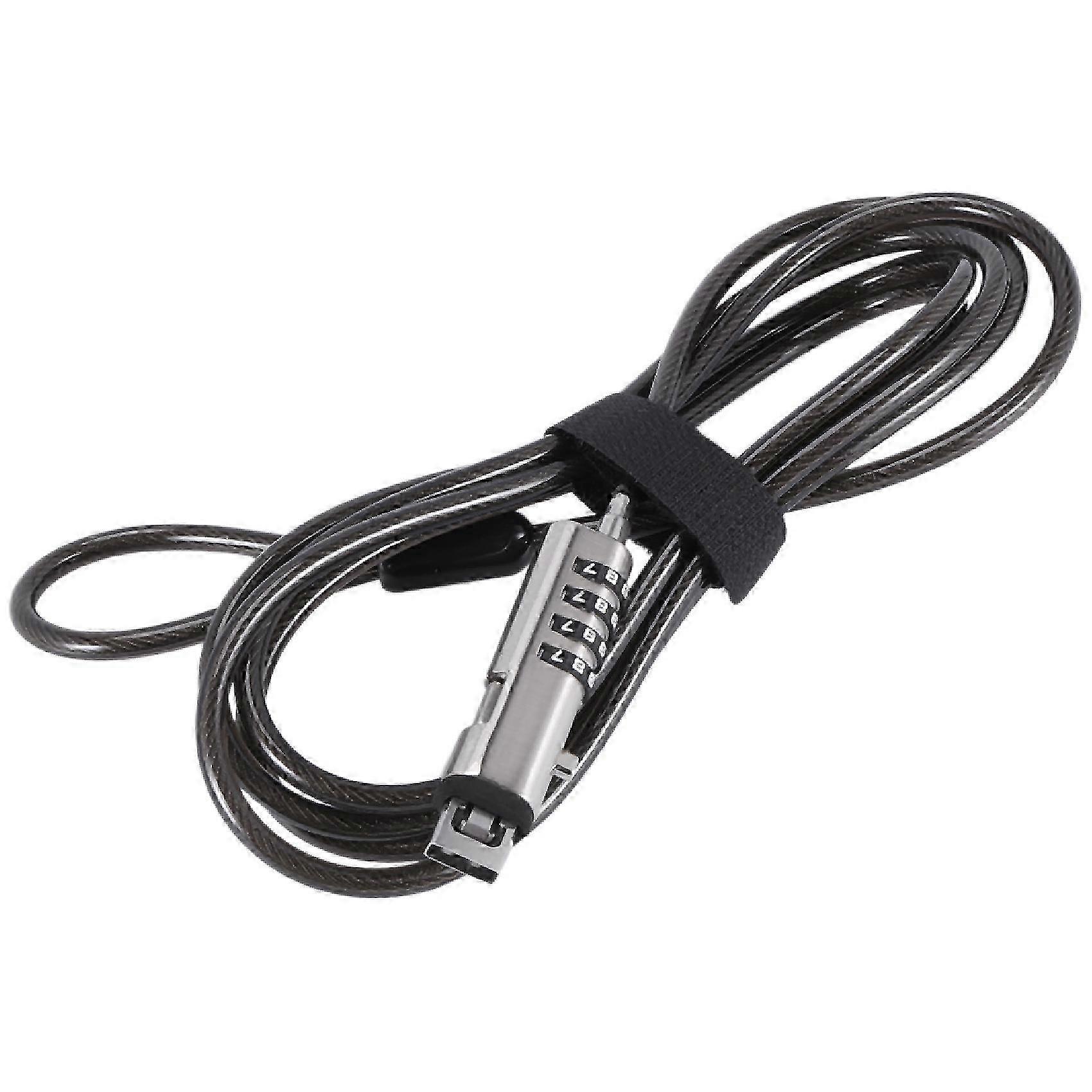USB Security Lock for Laptops, Tablets, Projectors, TVs - Anti-Theft Cable