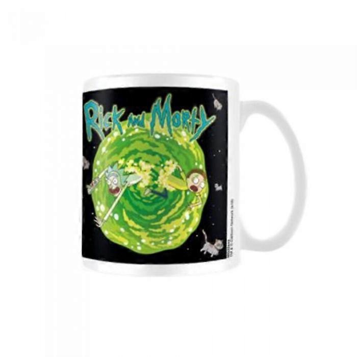 Rick And Morty Floating Cat Mug