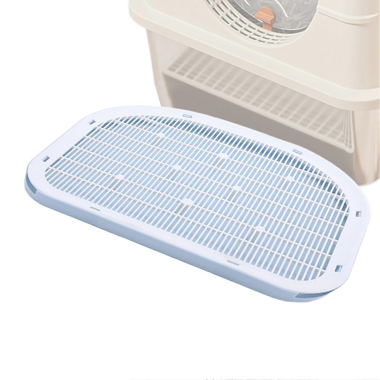 Waterproof DoubleLayer Cat Litter Mat Ramp with Splash Guard and Soft PawFriendly Texture