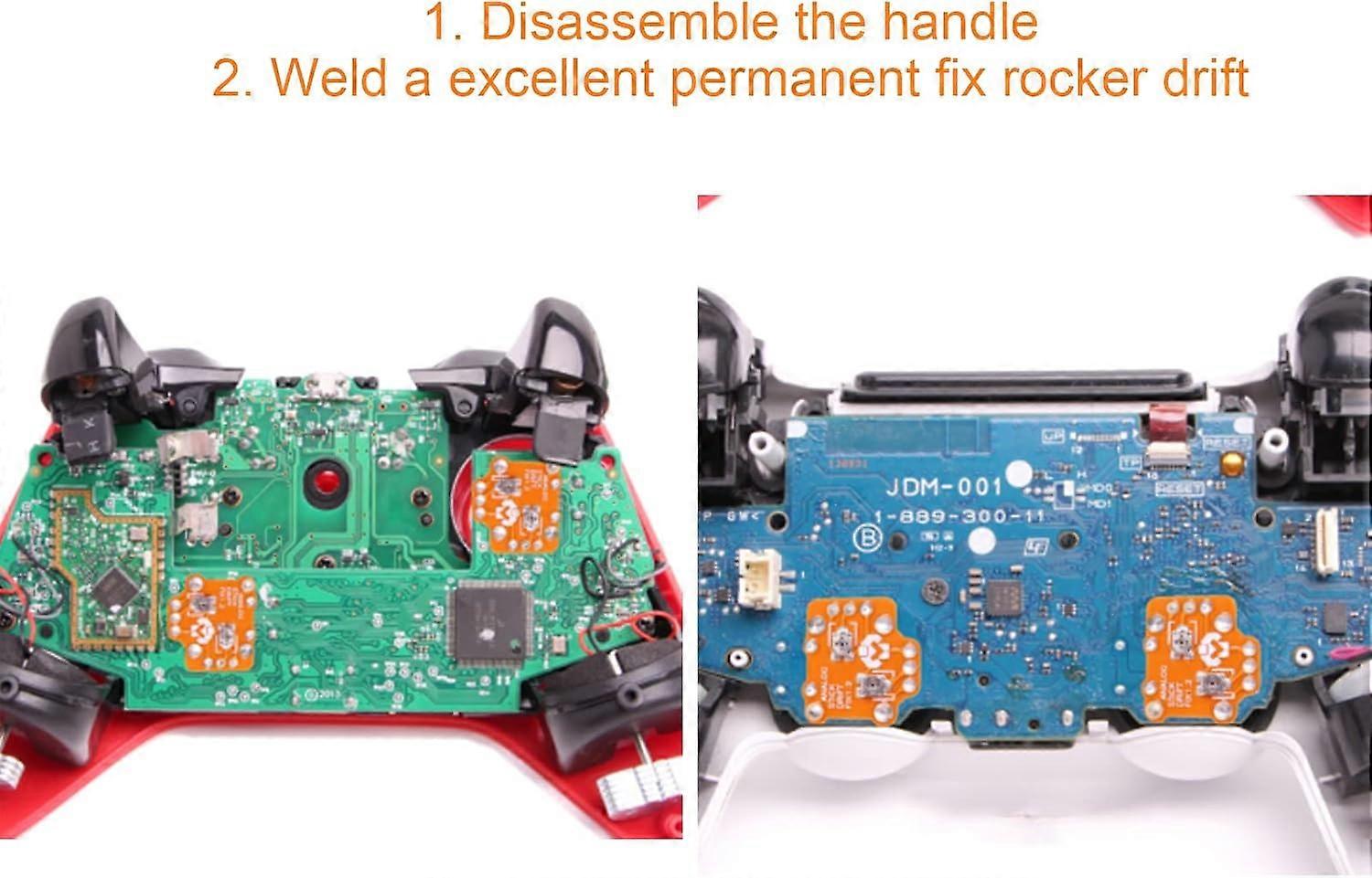 2pcs Gamepad Calibration Plate for Xbox PS4 Switch Controllers, Analog Stick Drift  Kit