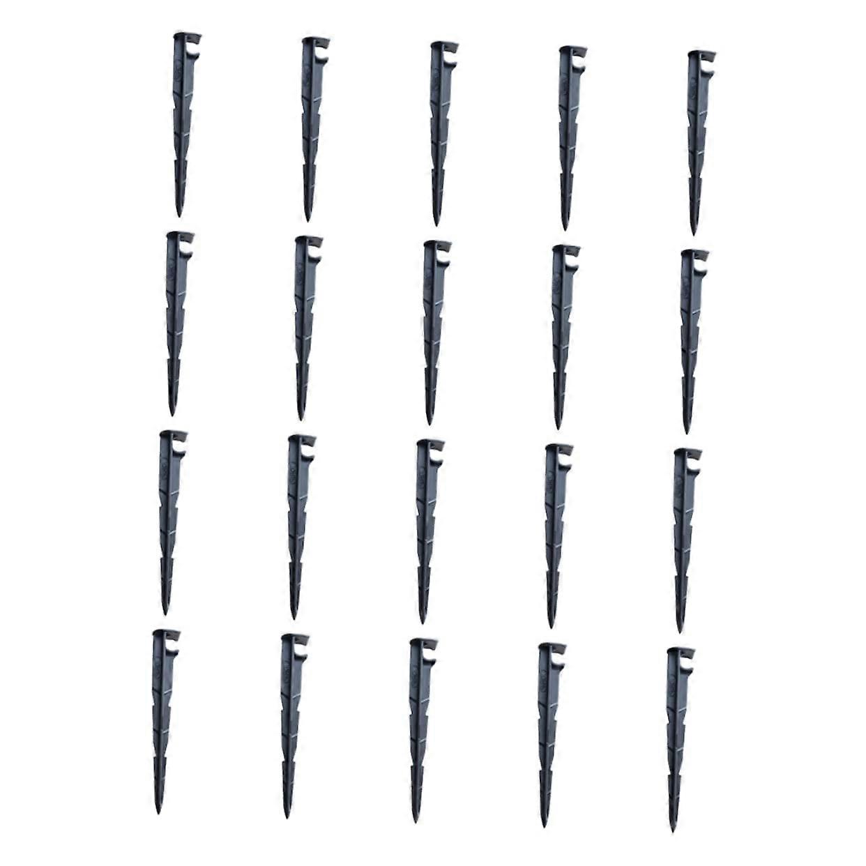 20pcs Drip Irrigation Stakes for Automatic Plant Watering System, Durable Tubing Support Holders