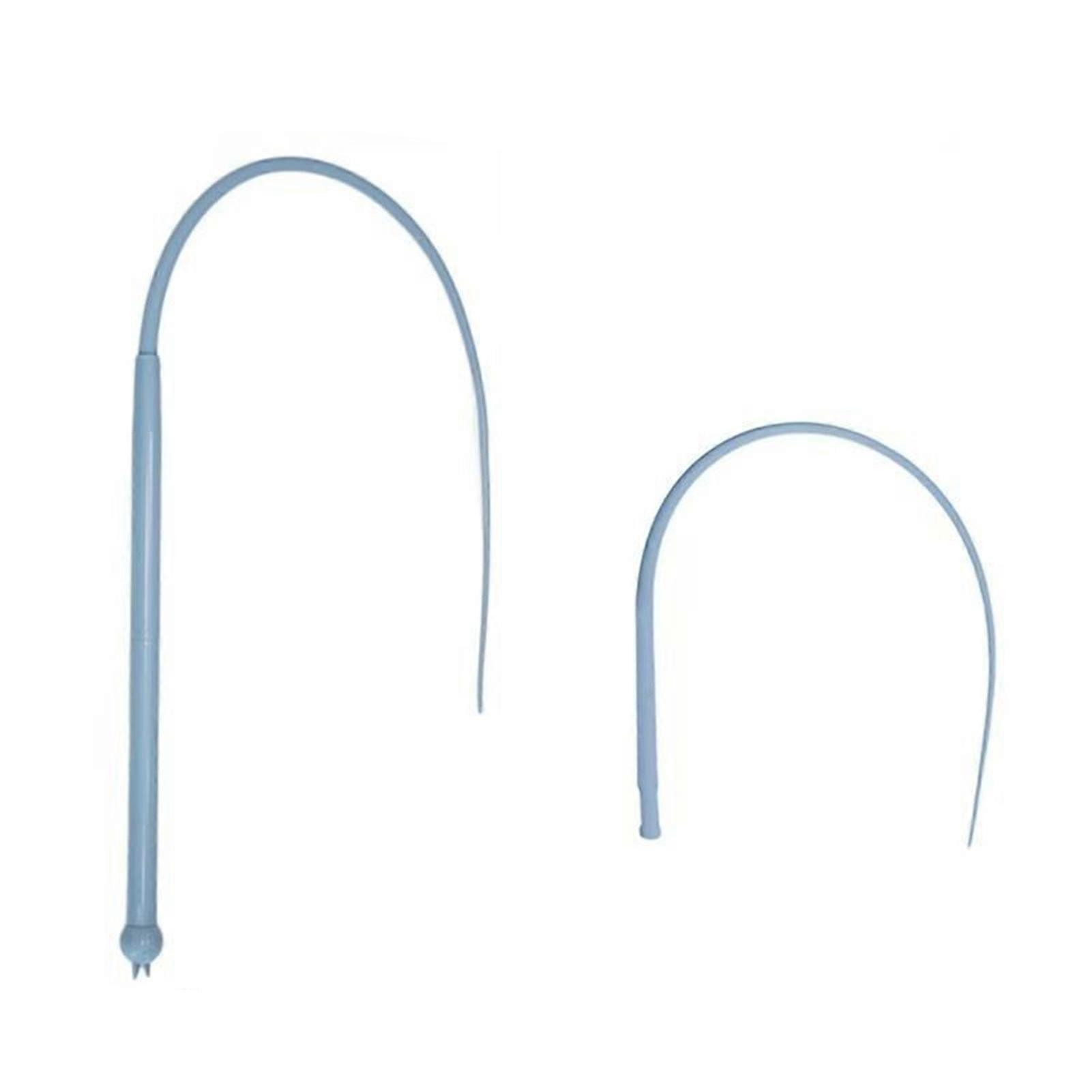 Teaser Stick Silicone Cat Wand Toy Mouse Tail Shape Soft Scratch Resistant Bite Resistant