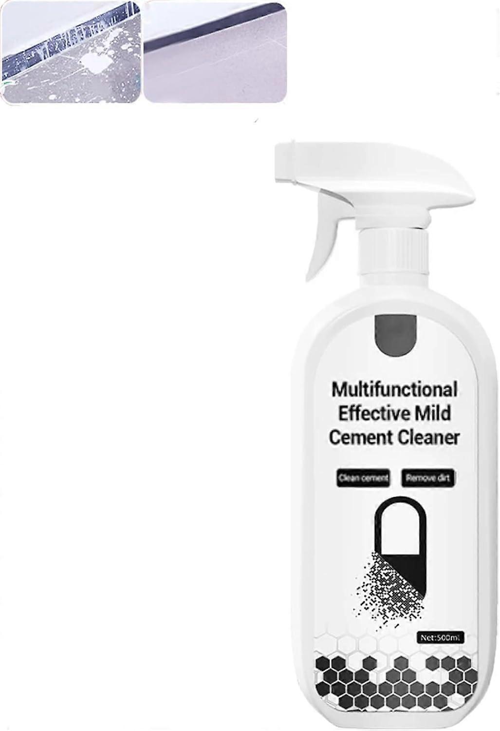 ReadyToUse Cement and Concrete Cleaner 500ml, Rapid Cement Dissolution, SurfaceSafe Remover