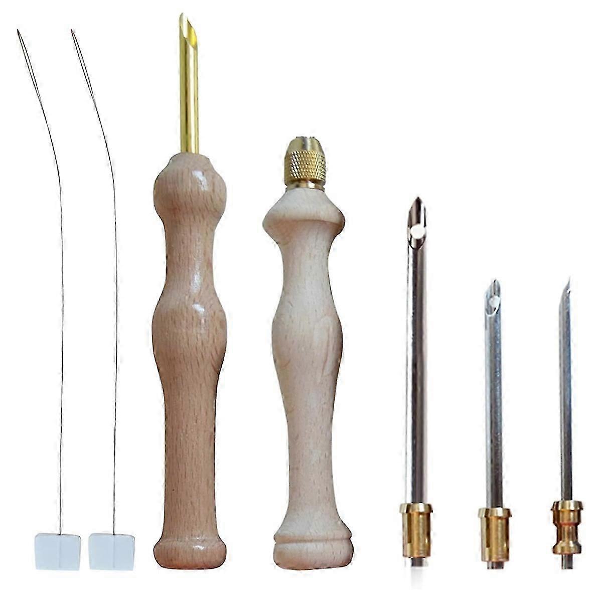 7PCS Punch Needle Embroidery Kit for Adults - Complete Beginner Set