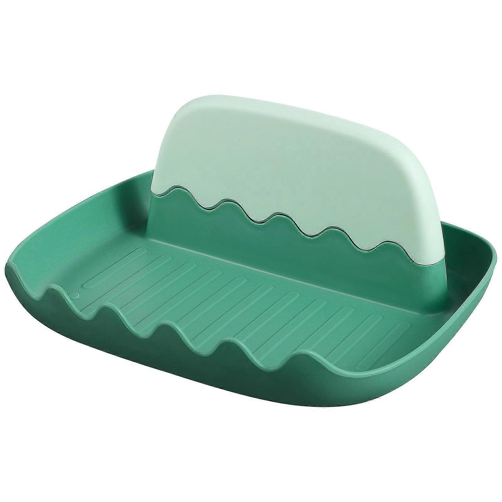 Utensil Rest Kitchen Spoon Holder for Cooking Storage with Lid Rest