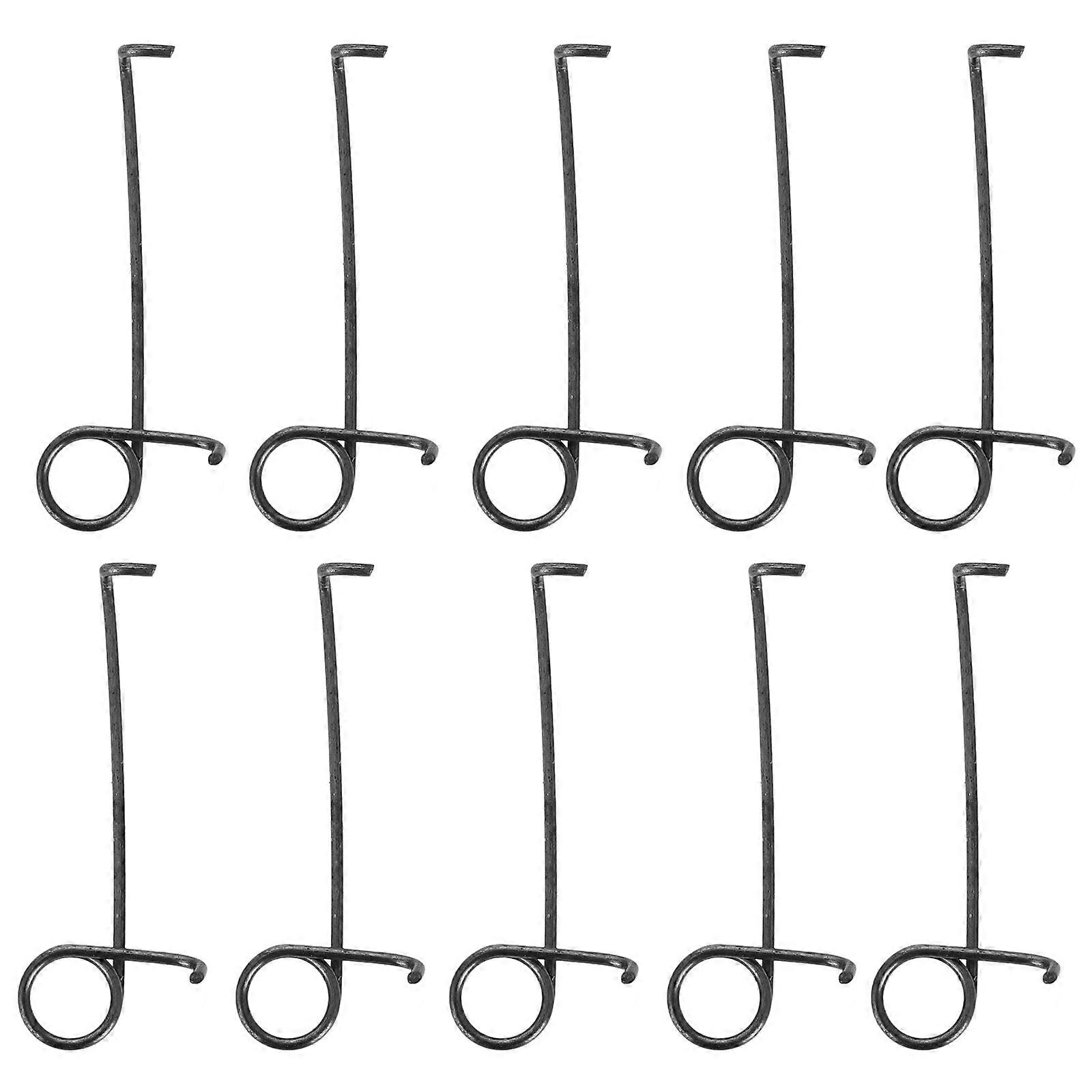 Recording Key Trigger Button Spring Stainless Steel Replacement 10Pcs Set
