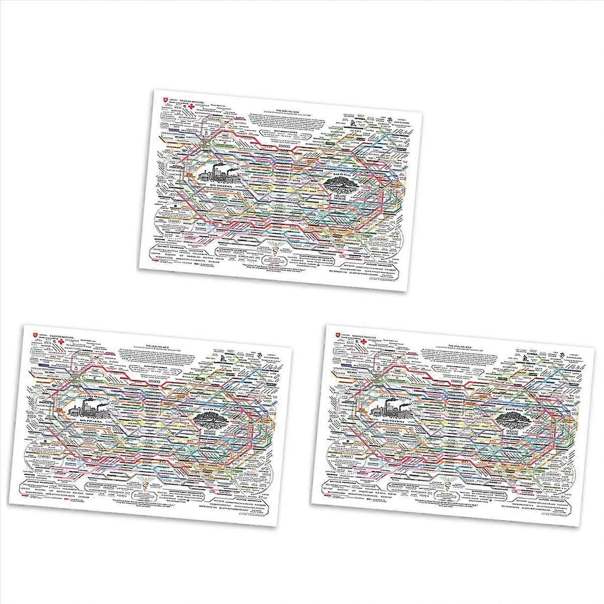 Healing Web Poster Chart Wall Art Horizontal Poster