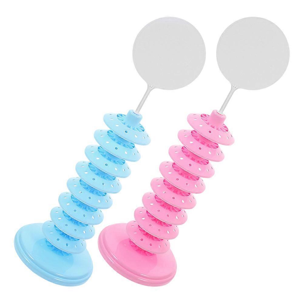 Cake Pop Organizer Candy Sticks Rack for Display 2Pcs Plastic Dessert Stand