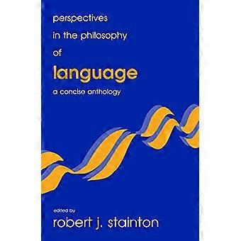 Perspectives dans la philosophie du langage : une anthologie de Concise