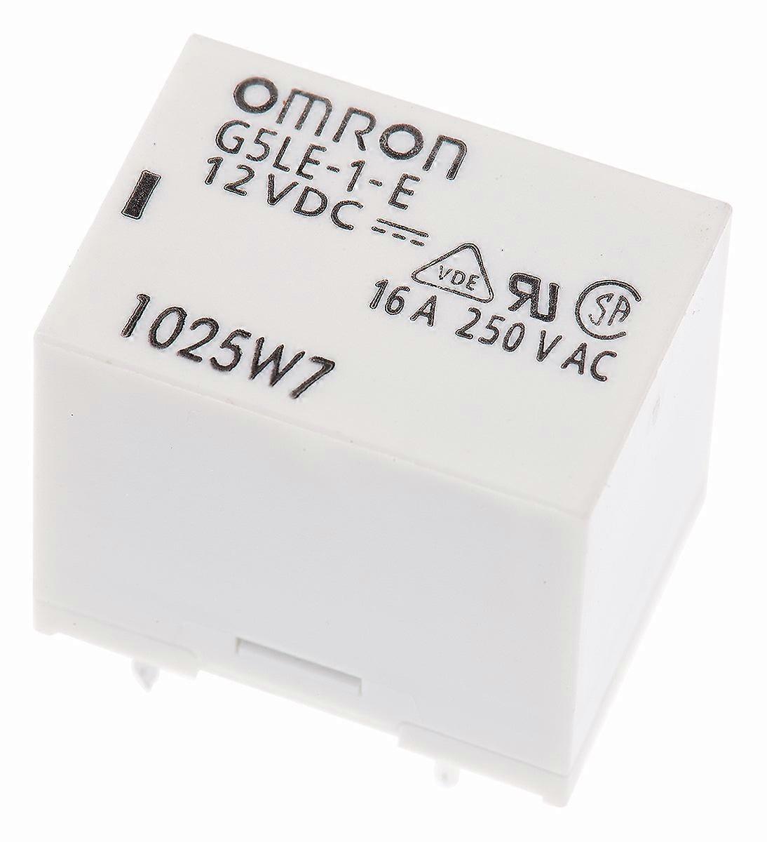 Omron Relay 12v Dc Spdt 16a Pcb Mount G5le-1-e Dc12