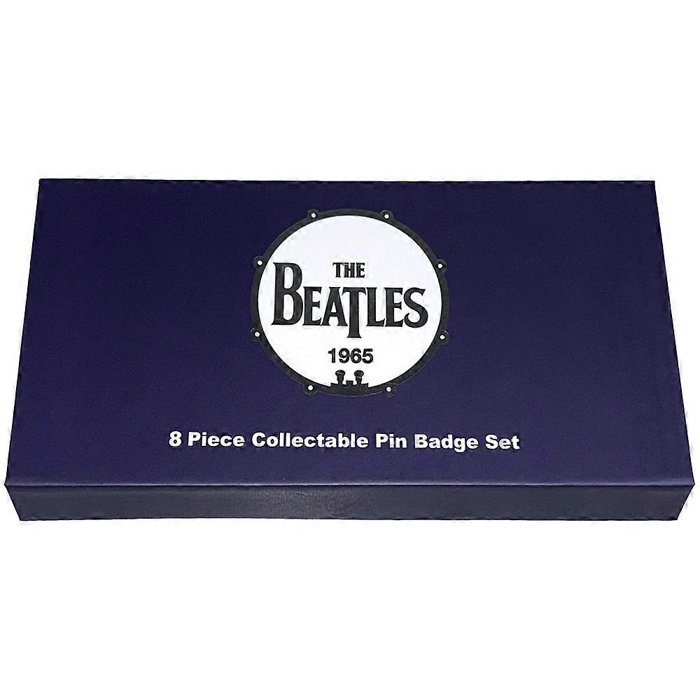 The Beatles 1965 Pin Badge Set