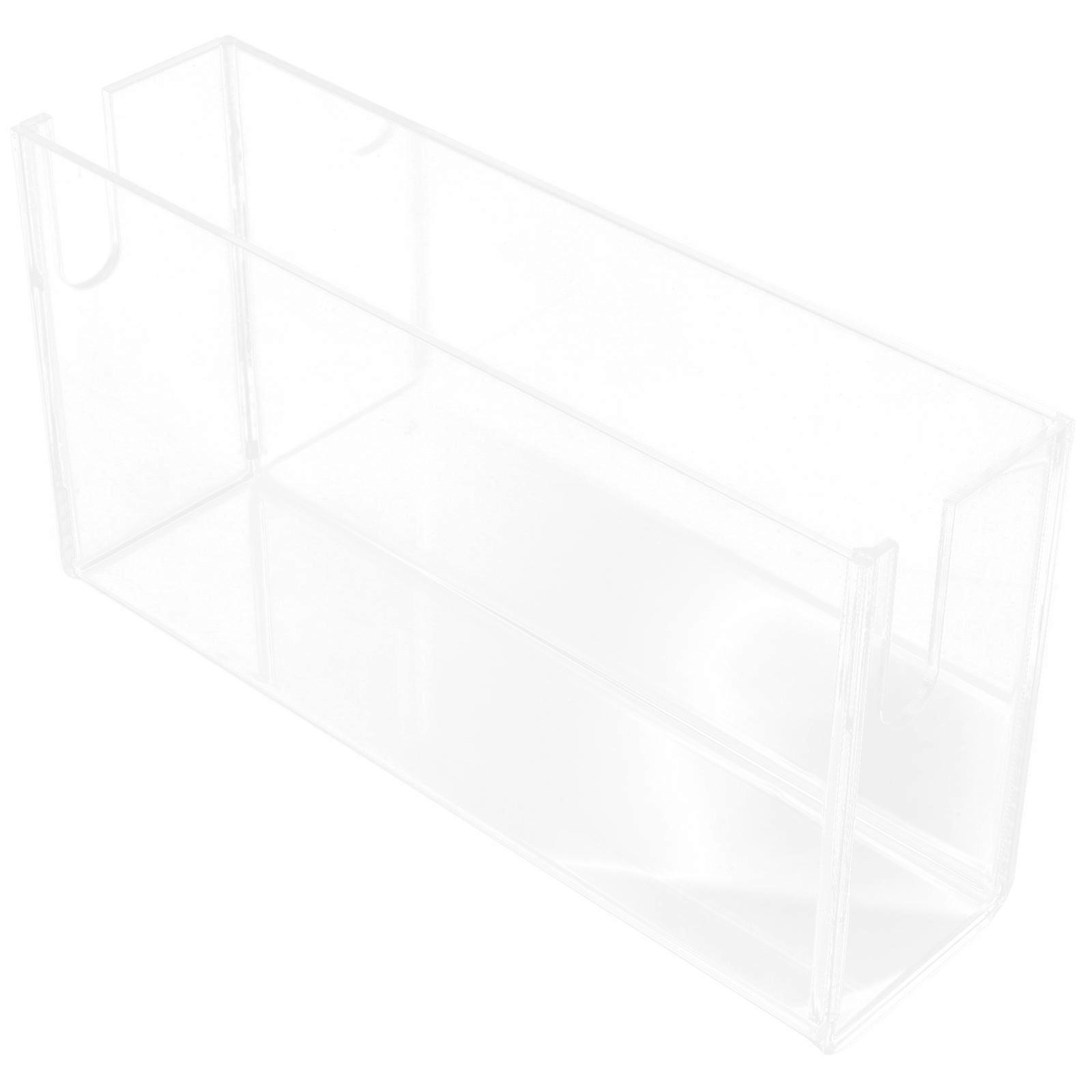Acrylic Display Box Game Handle Protector for 4Pcs Storage Use