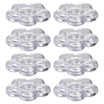 8PCS Six-grid Plum Blossom Sub Box Simple 6-color Flower Shape Concealer Box