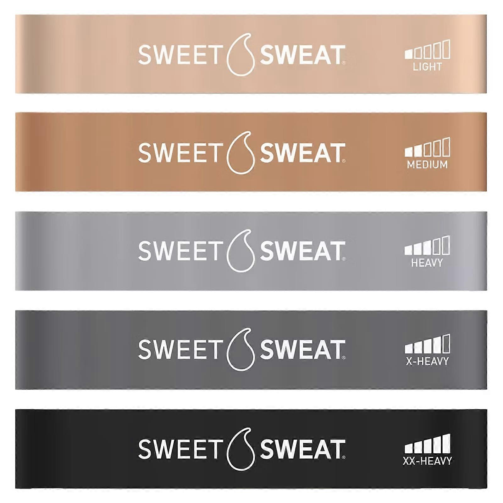 Sports Research, Sweet Sweat, Mini Loop Bands, 5 Loop Bands