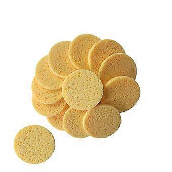 Makeup Cotton Makeup Remover Pads for Face Cleaning Puff 20Pcs Yellow Sponge