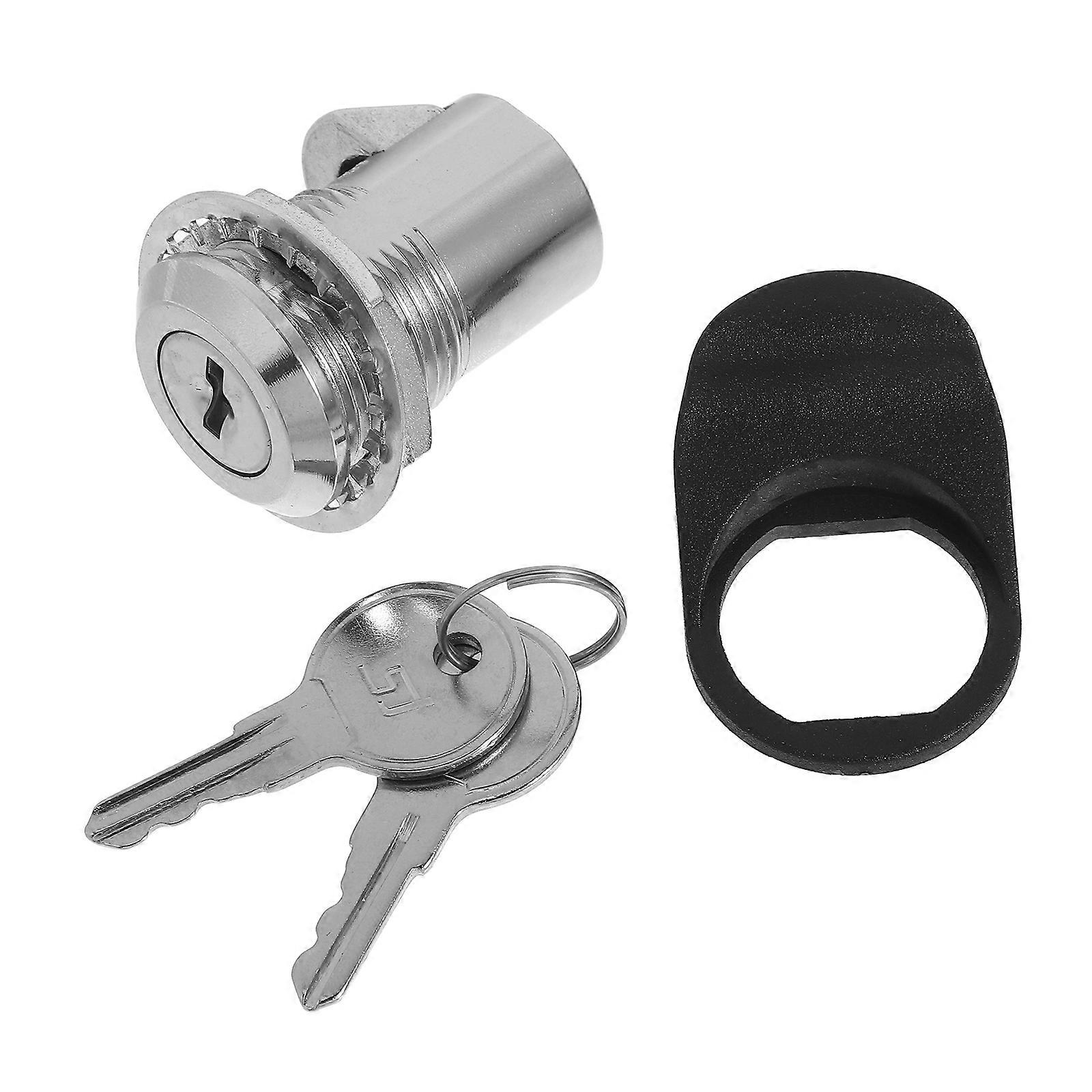 Push Button Retractable Impact Lock for Machine Cabinet Doors with