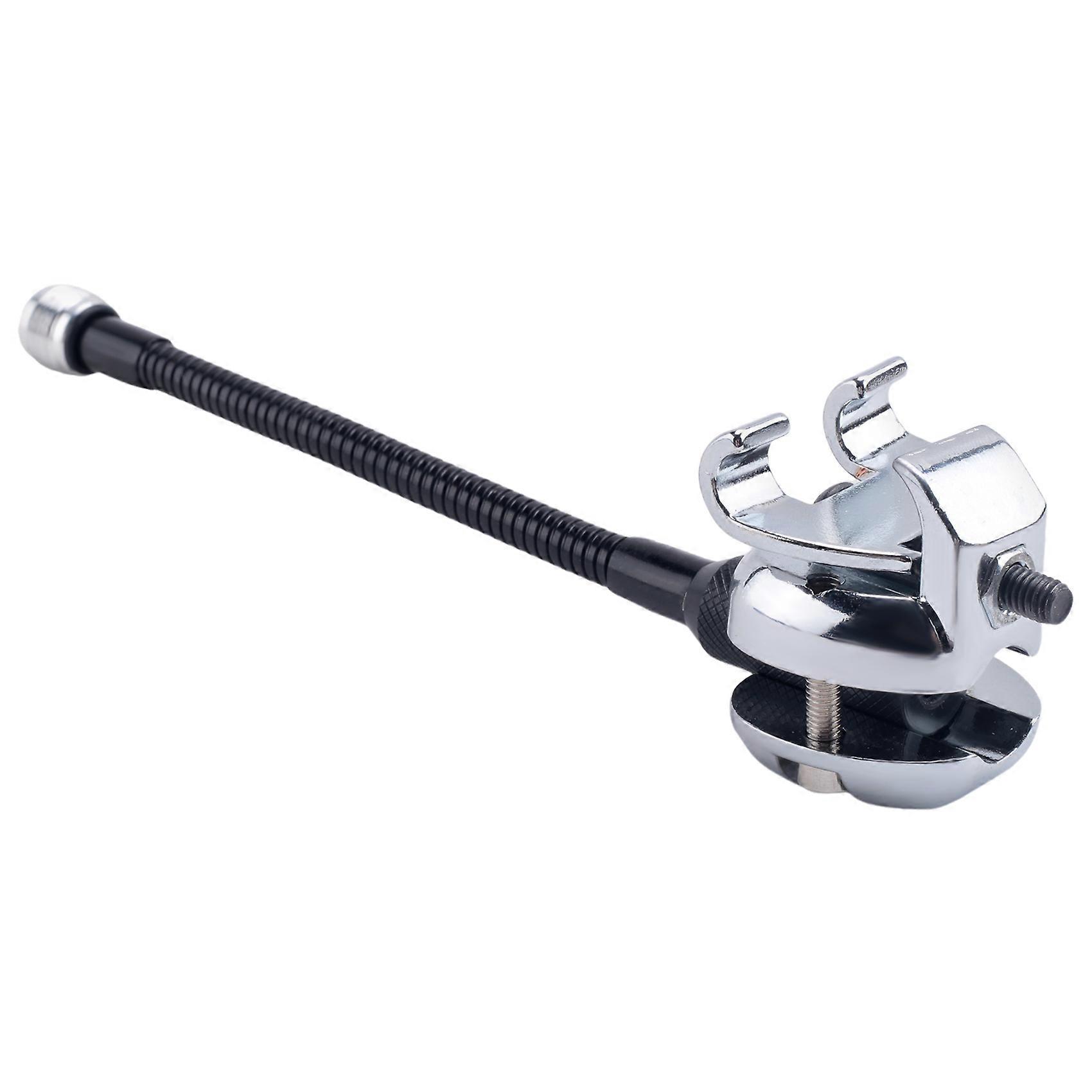 Premium-Drum Microphone Stand Pressing Ring Microphone Holder with Gooseneck Drum