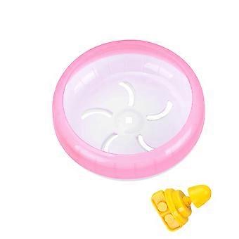 Laufrad für Ratten, Haustierspielzeug für schlanke Haustiere, 1 Stück, Rosa