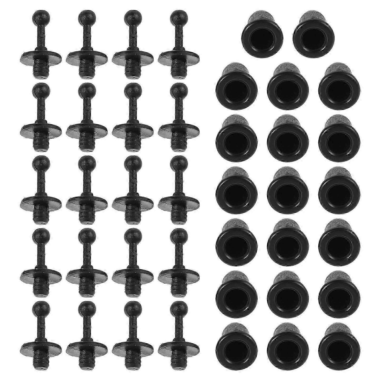 Plastic Speaker Grill Button for Audio 20Set Mesh Clips