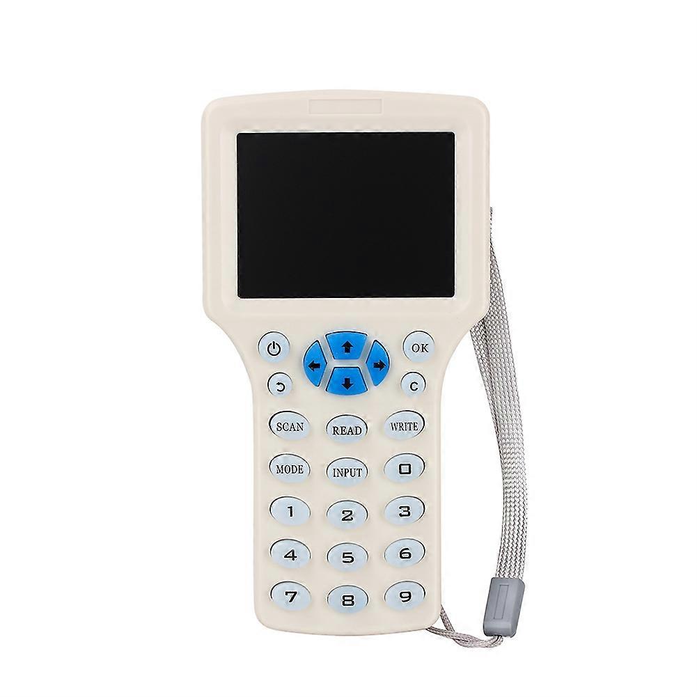 9 Frequency Copy Encrypted NFC Smart Card RFID Copier ID/IC Reader Writer With USB Cable White