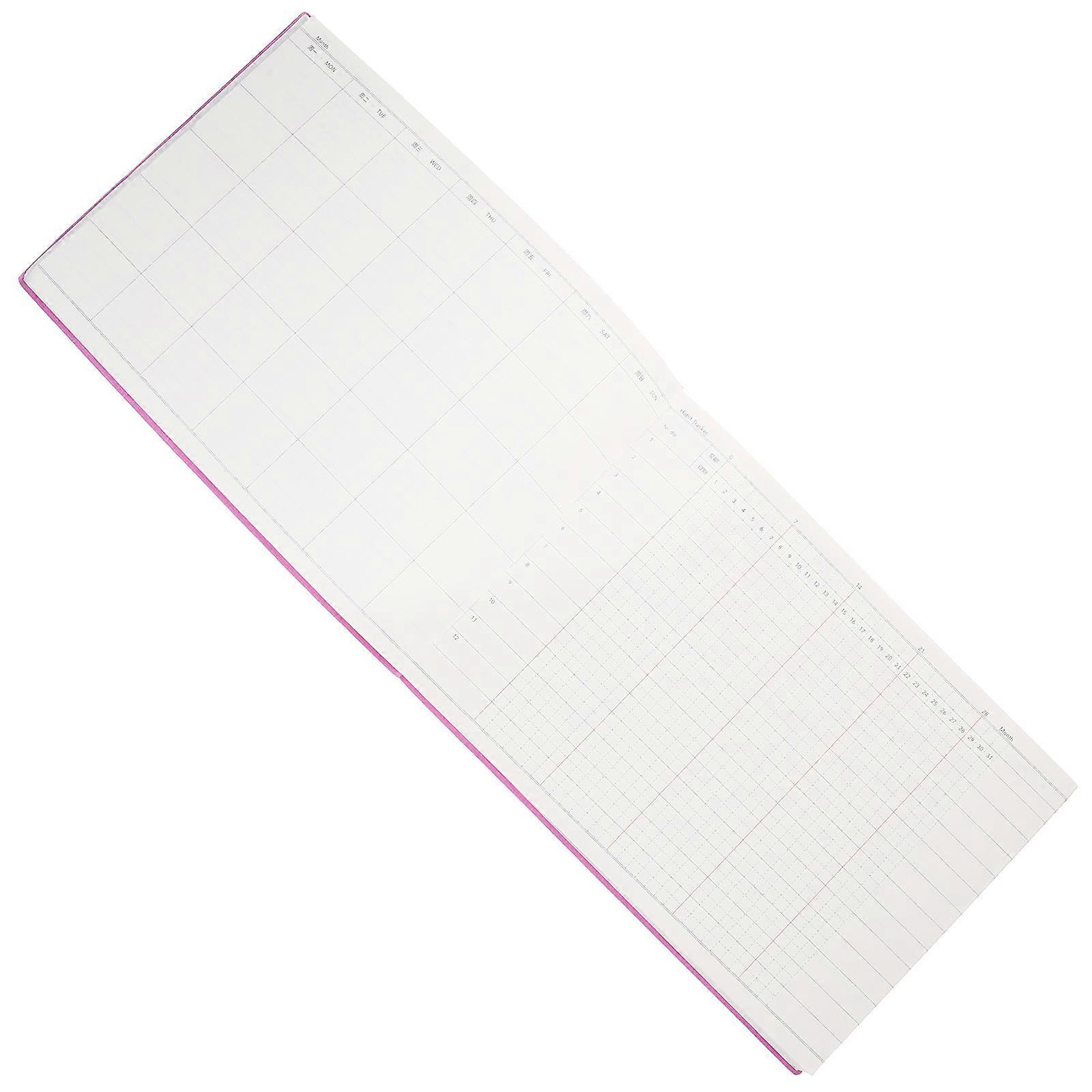 Schedule Planner Notepad for Planning Small Daily Planner Notepad Pink