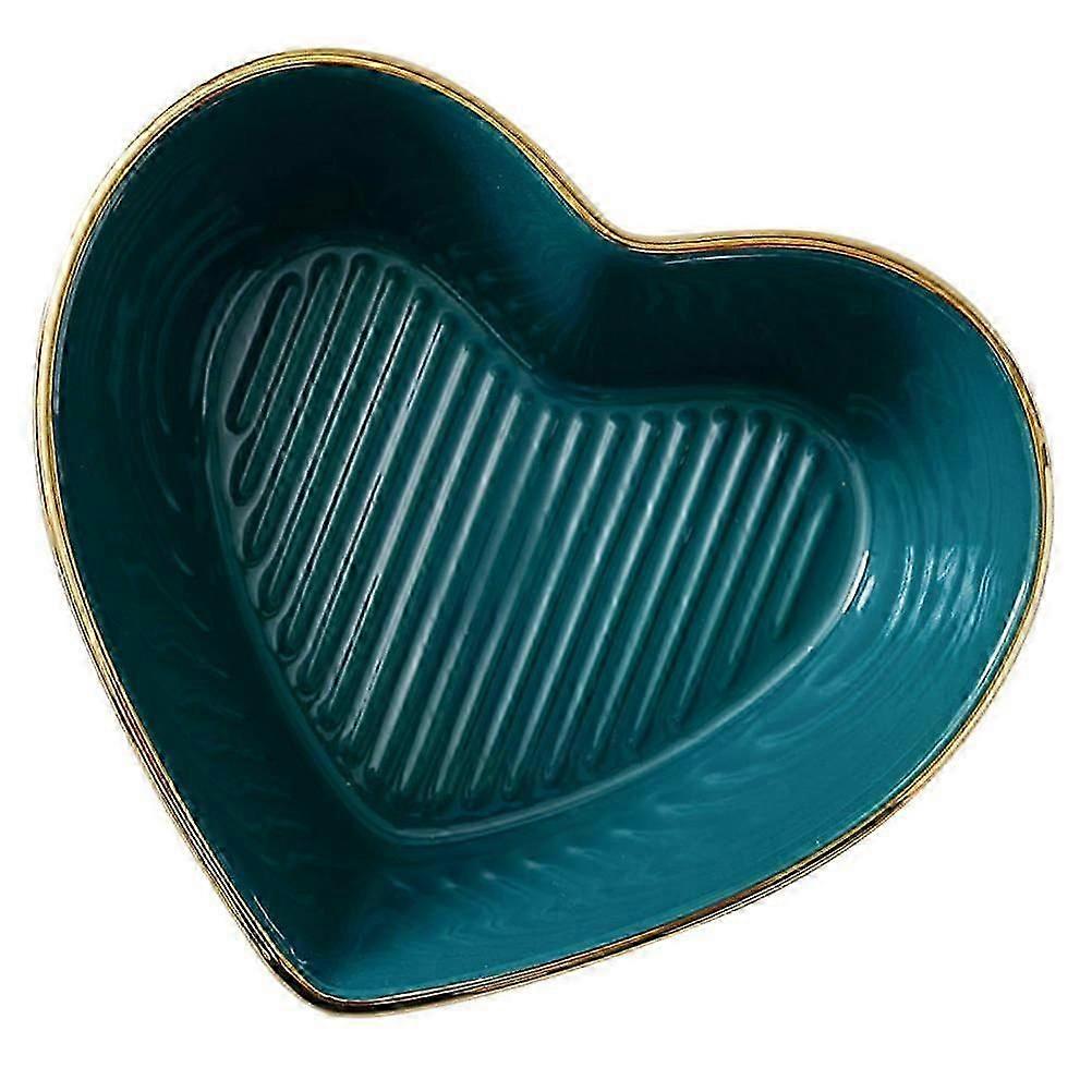 Heart Shape Ceramic Bowl, Multi-Functional for Storage & Breakfast, 1Pcs