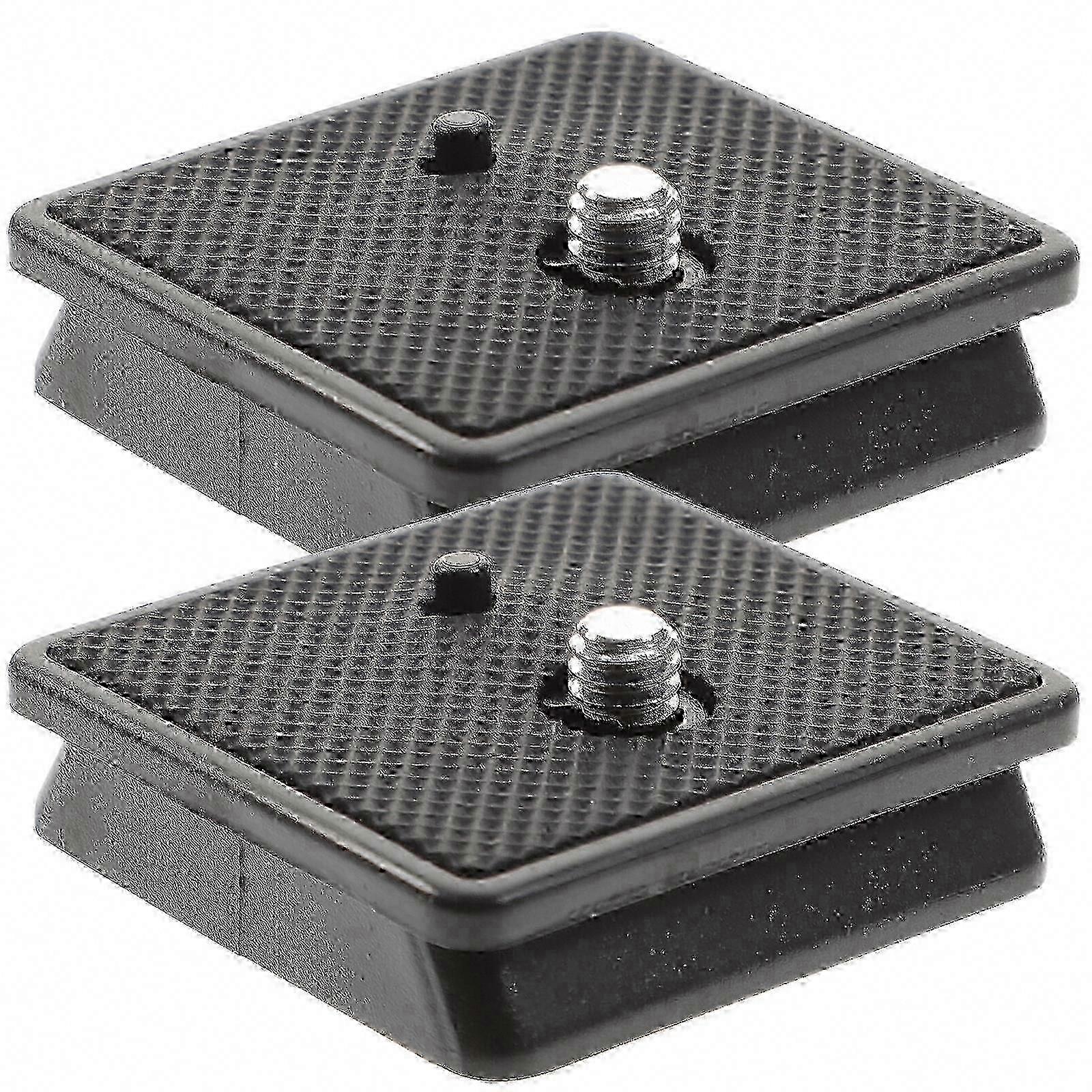 2pcs Quick Release Plate Tripod Mount with 1/4 Inch Screw