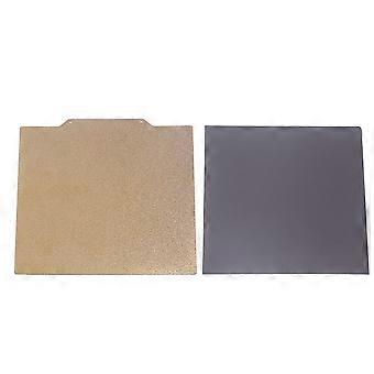 3D-Drucker-Bauplatte 410x430MM Doppelseitige PEI-Federstahlplatte und weiches Magnetblech-Kit für PLA ABS ASA PETG